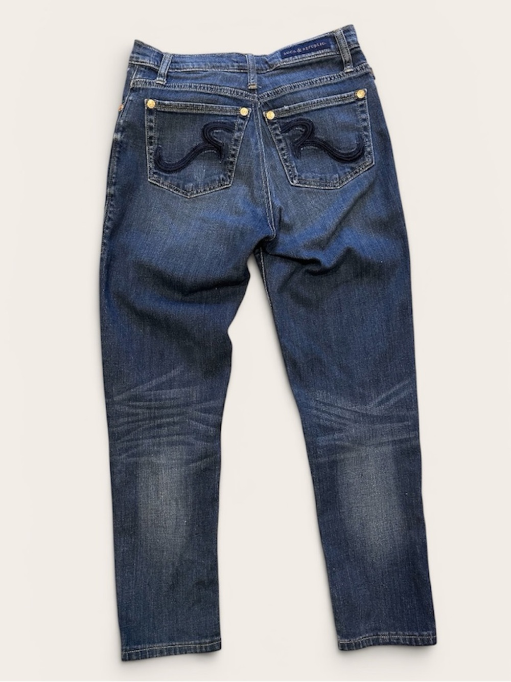 Rock & Republic Kasandra Straight Leg Jeans Women’s Size 8 Medium Wash Stretch - Picture 4 of 9